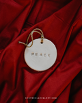 "PEACE" Ornament